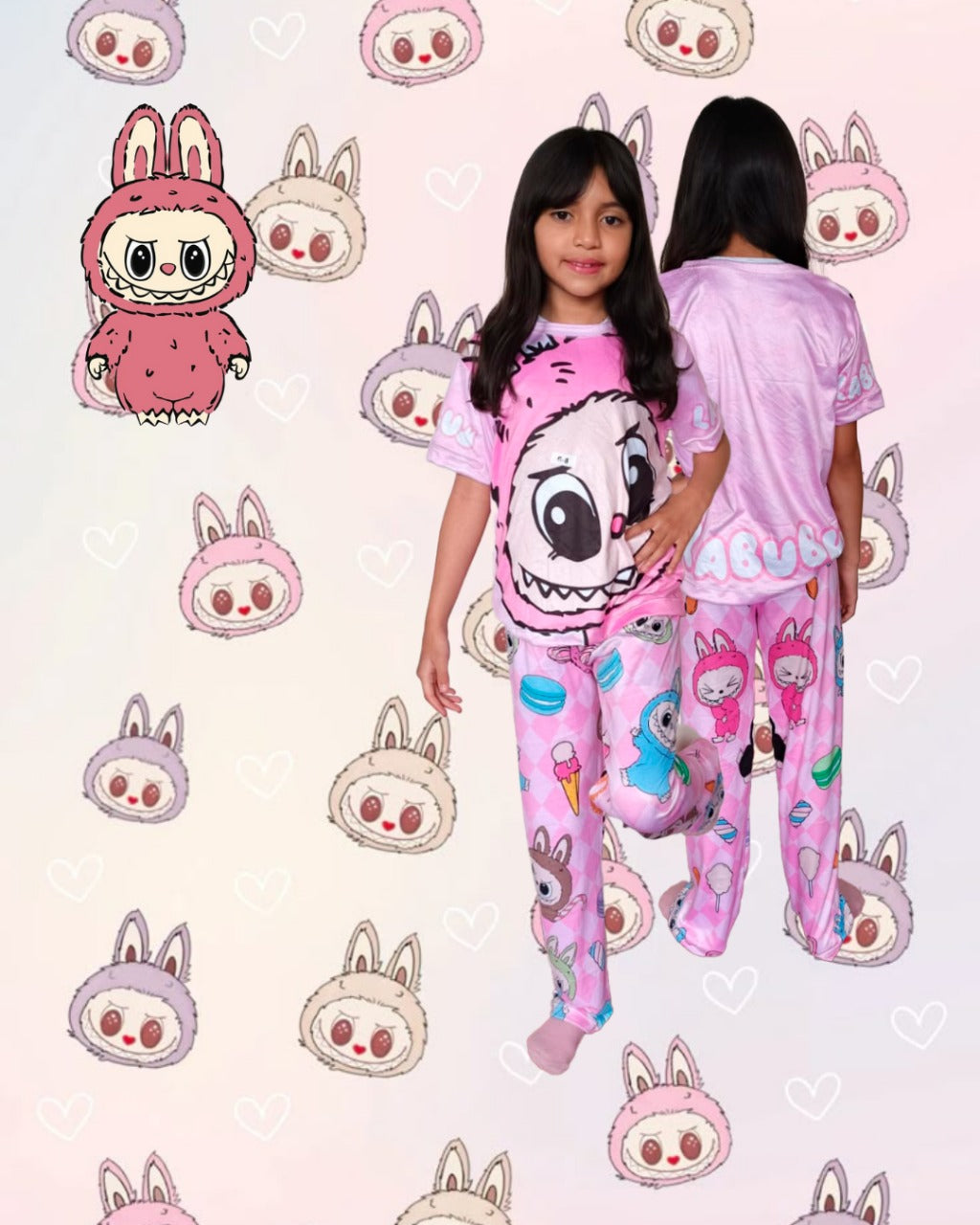 Pijama Niños Labubu