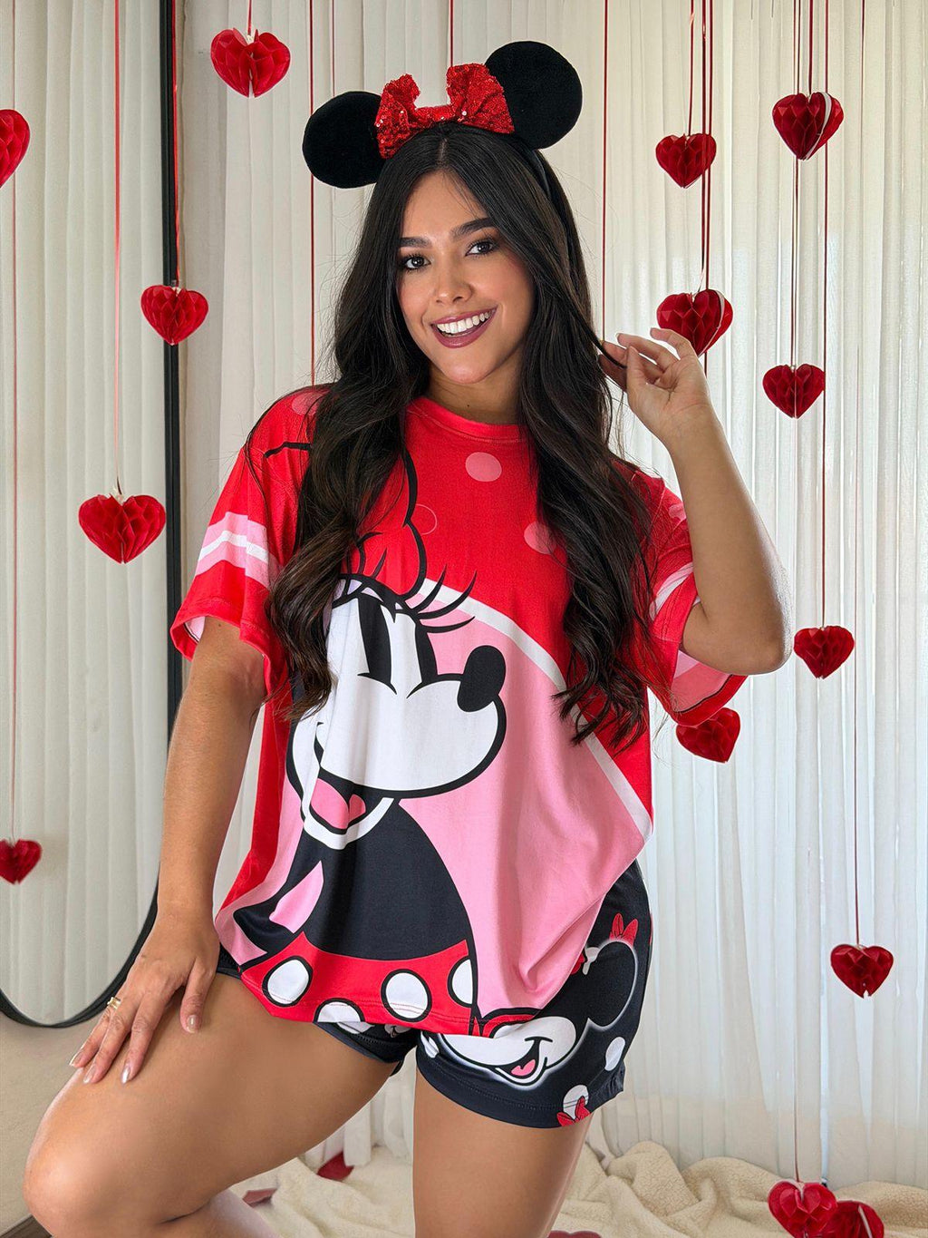 Pijama Trío Minnie Mouse Puntos