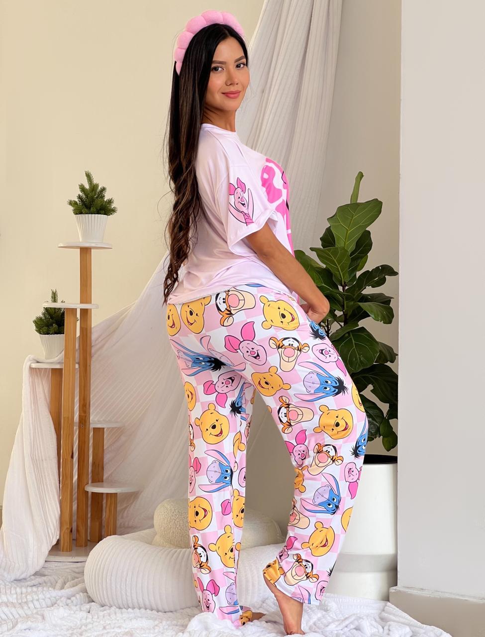 Pijama Trío Pigglet Cuadros