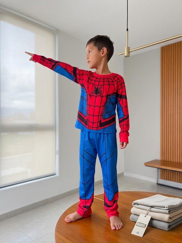 Pijama Niños Manga Larga Spiderman