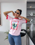 Blusa Cactus Pink