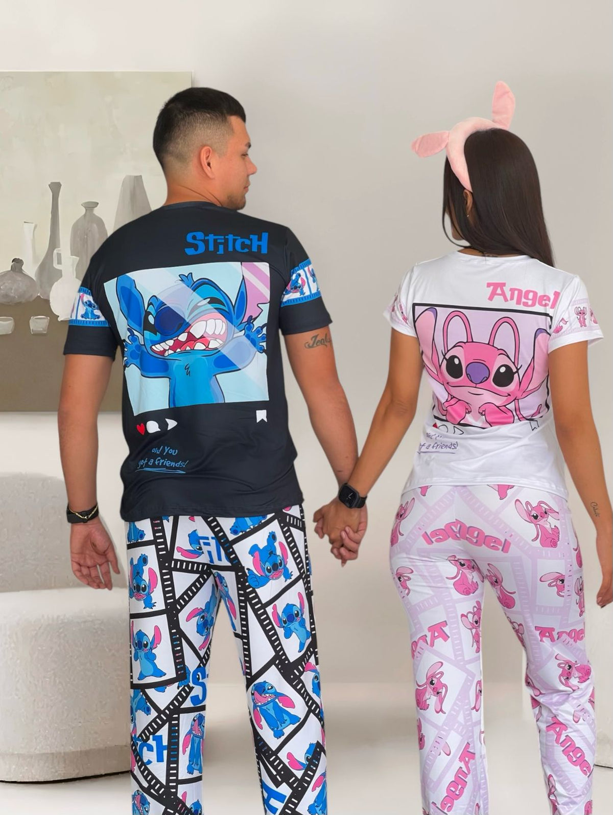 Pijama Pareja Stitch