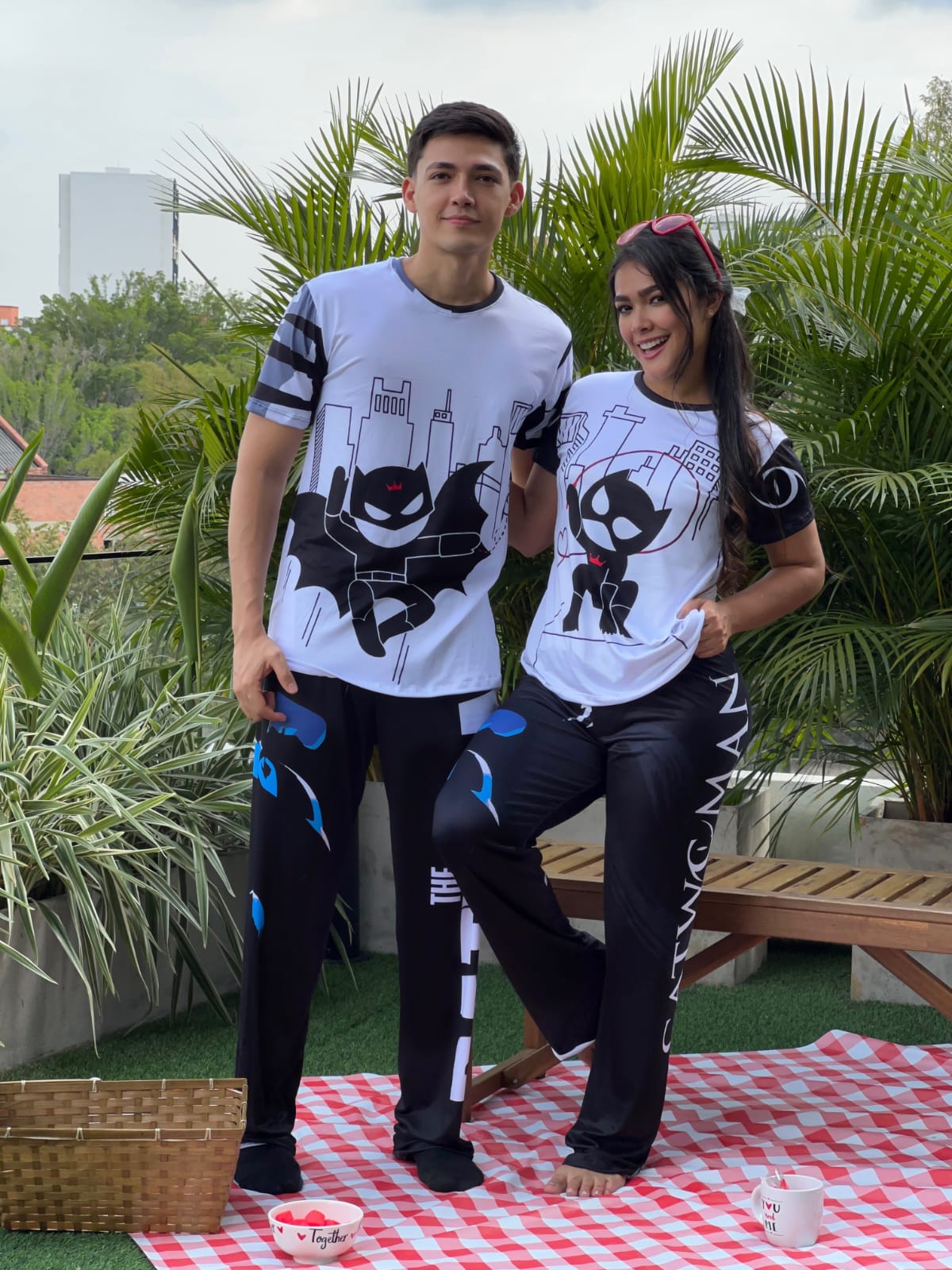 Pijama Pareja Cat Woman
