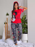 Pijama Pantalón Camiseta Minnie Mouse Feliz
