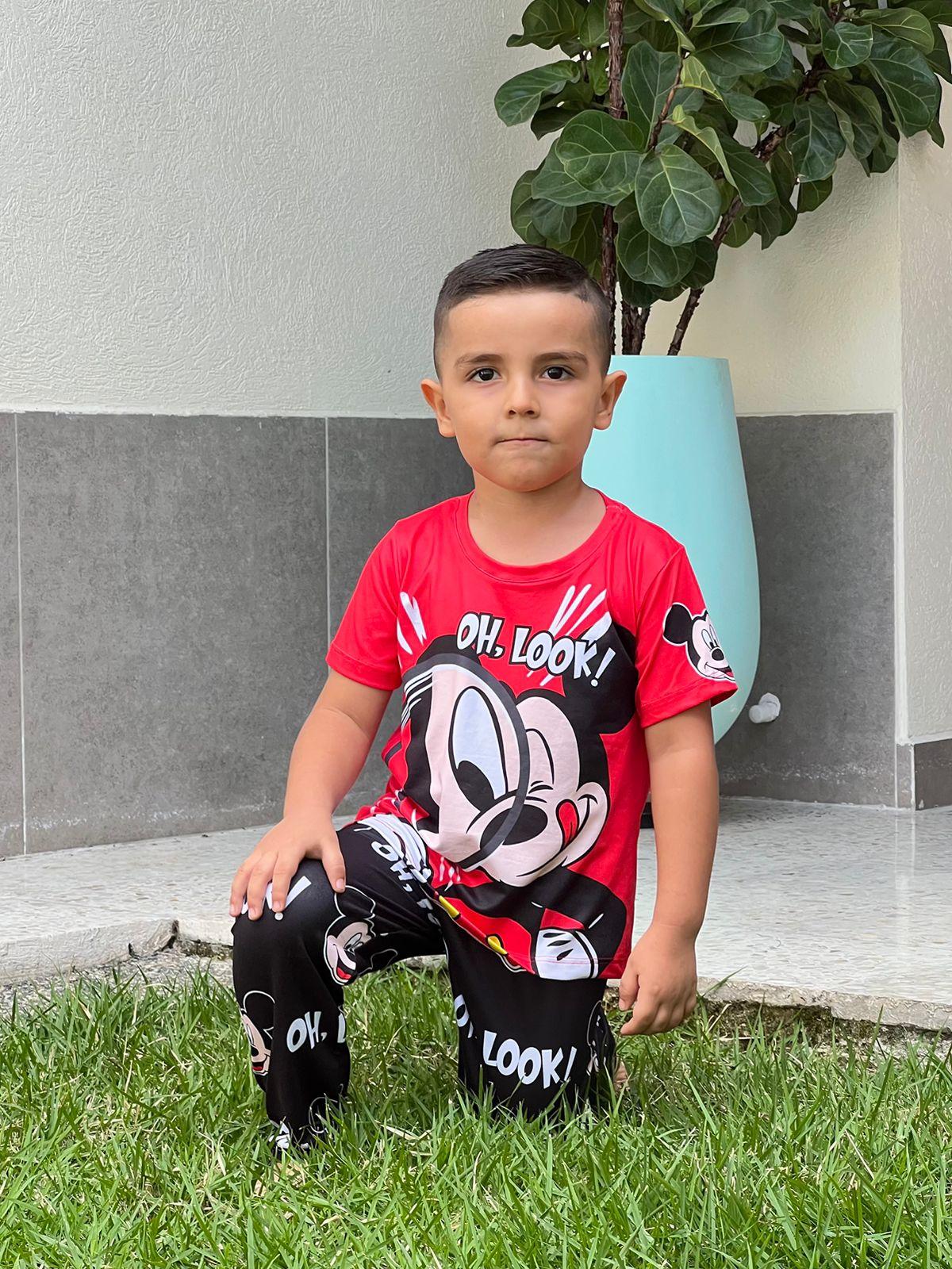 Pijama Niños Mickey Mouse Lupa
