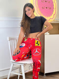 Pijama Pantalón Top Marcas de Carro