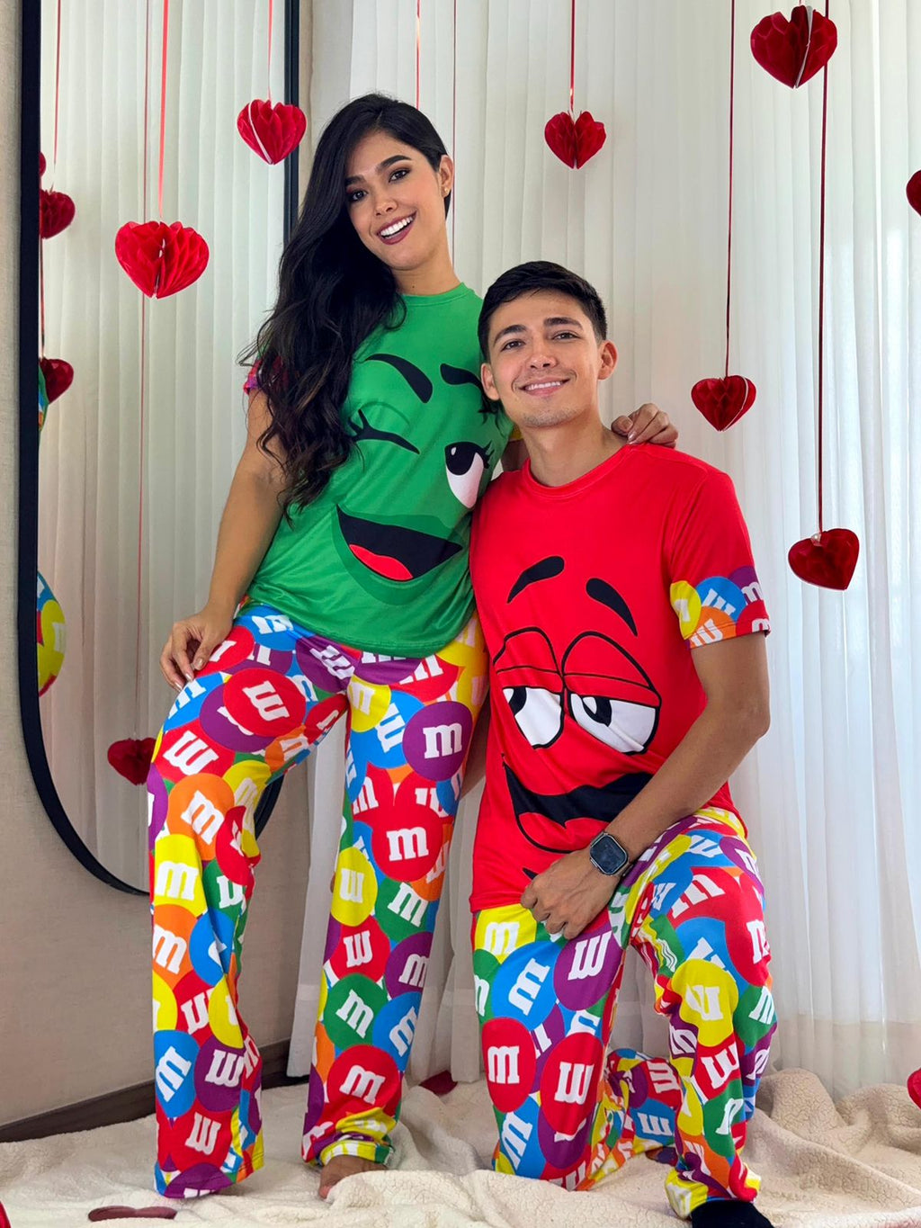 Pijama Pareja M&M