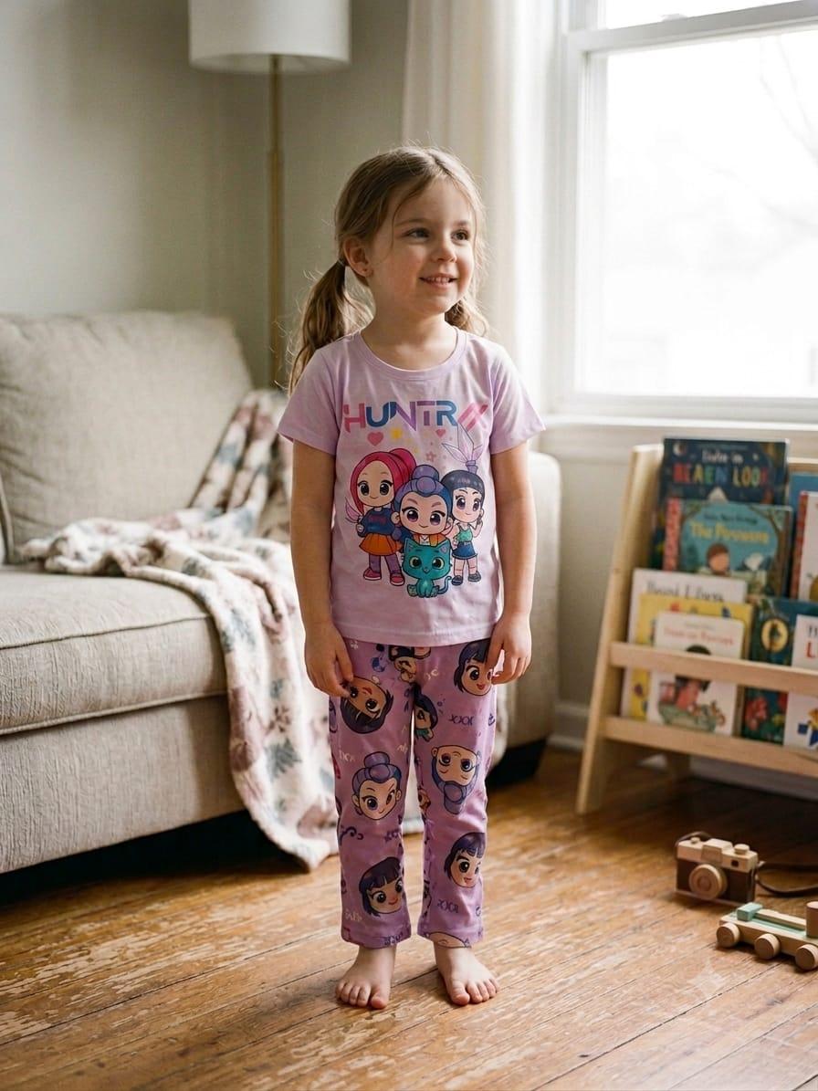 Pijama Niños Trío Guerreras del Kpop
