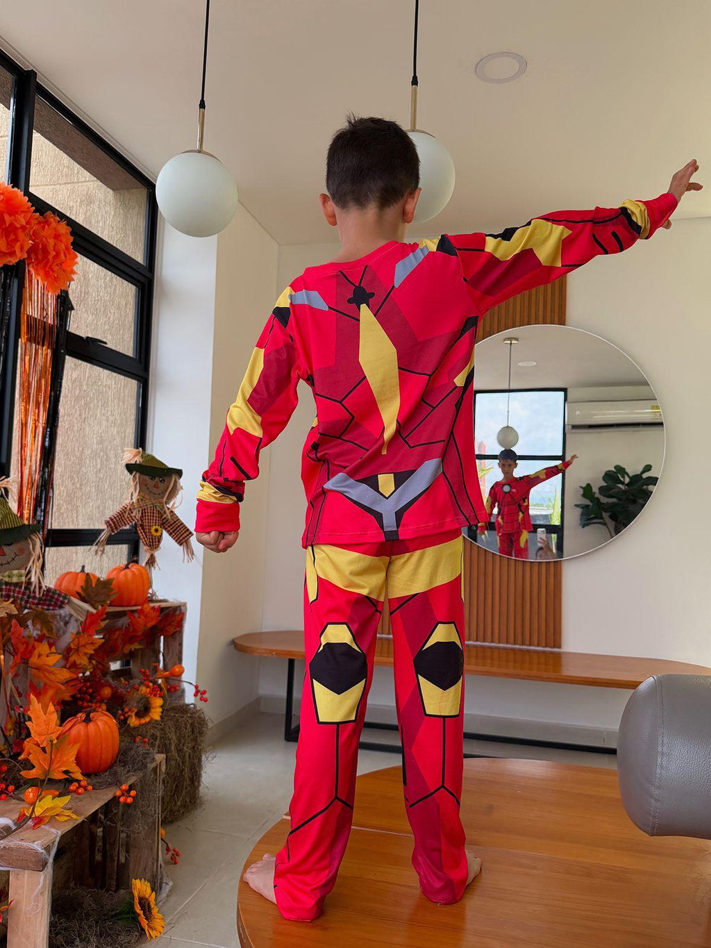 Pijama Niños Manga Larga Iron Man