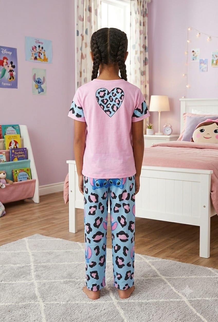 Pijama Niños Trío Stitch Moño