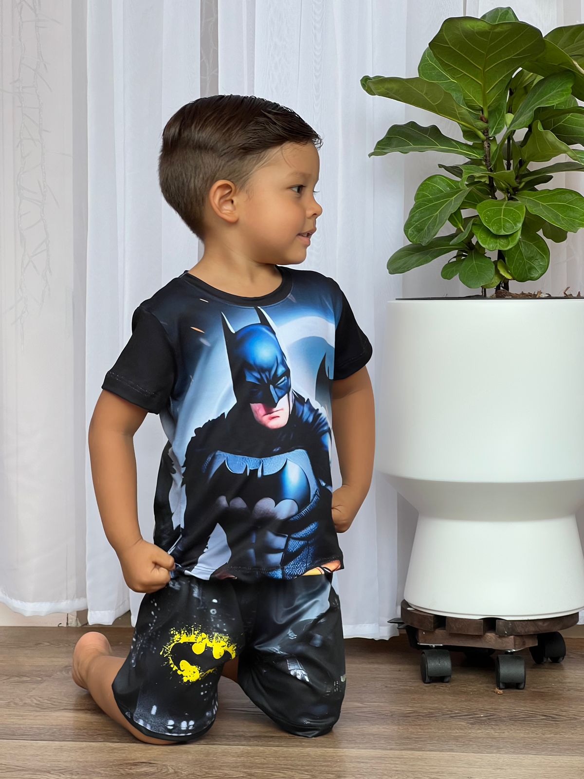 Pijama Niños Bermuda Batman