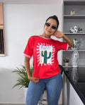 Blusa Cactus Red