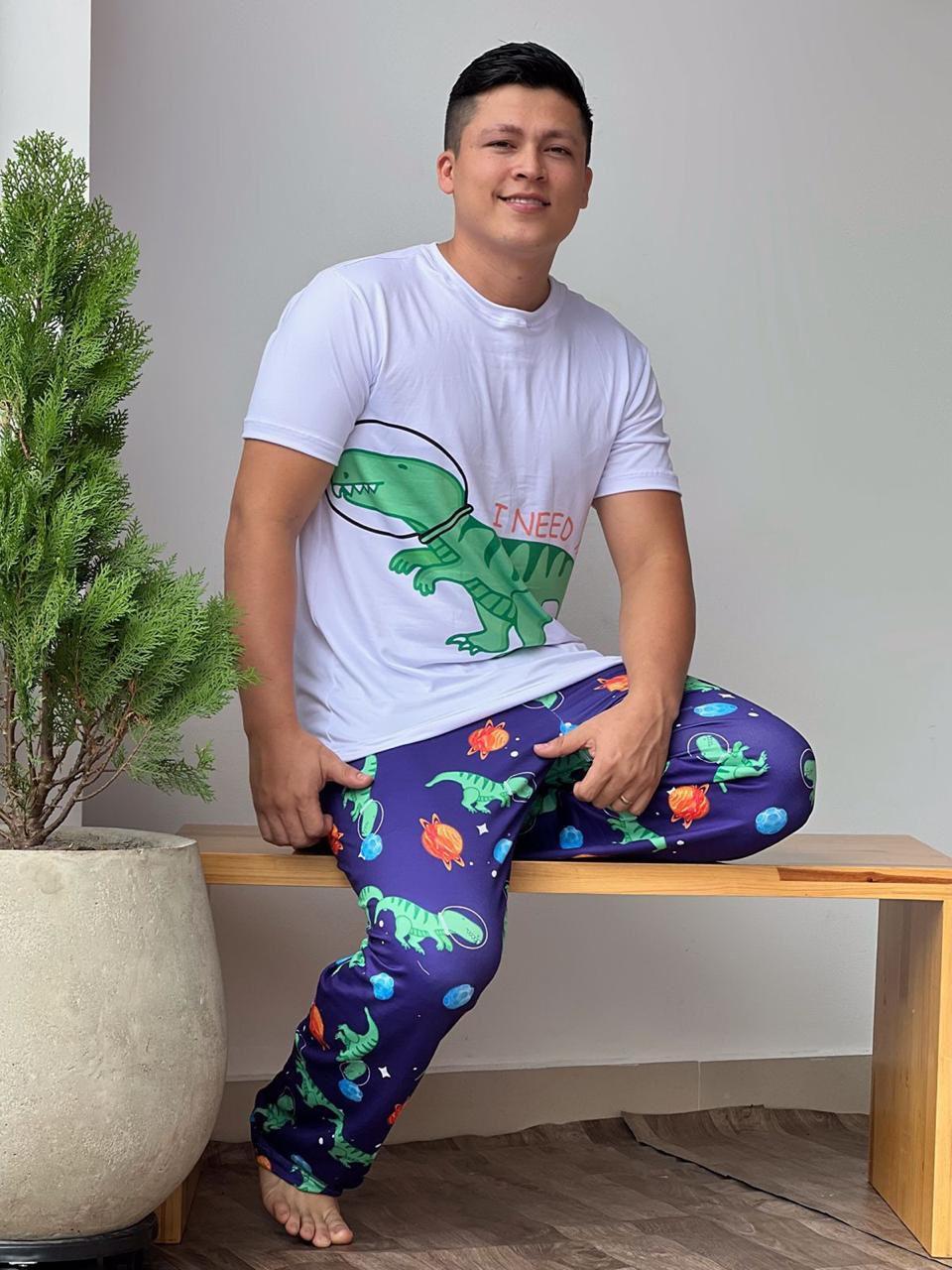 Pijama Pantalón Dinosaurio Hombre