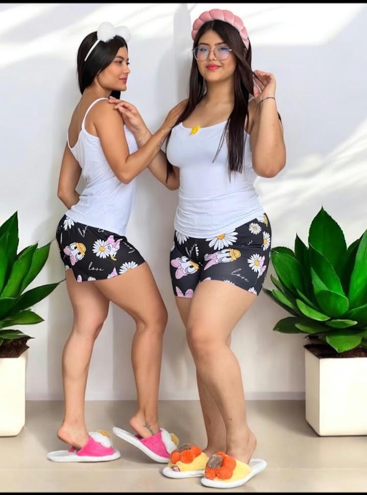 Pijama Short Tira Daysi