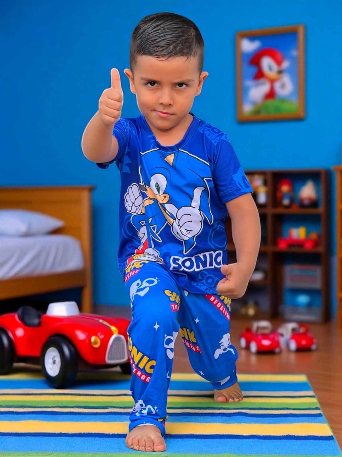 Pijama Niños Sonic