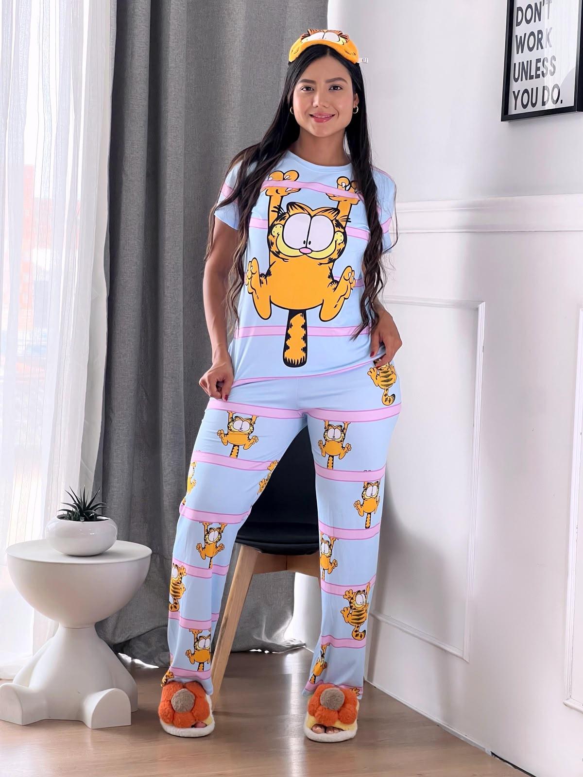 Pijama Pantalón Camiseta Garfield
