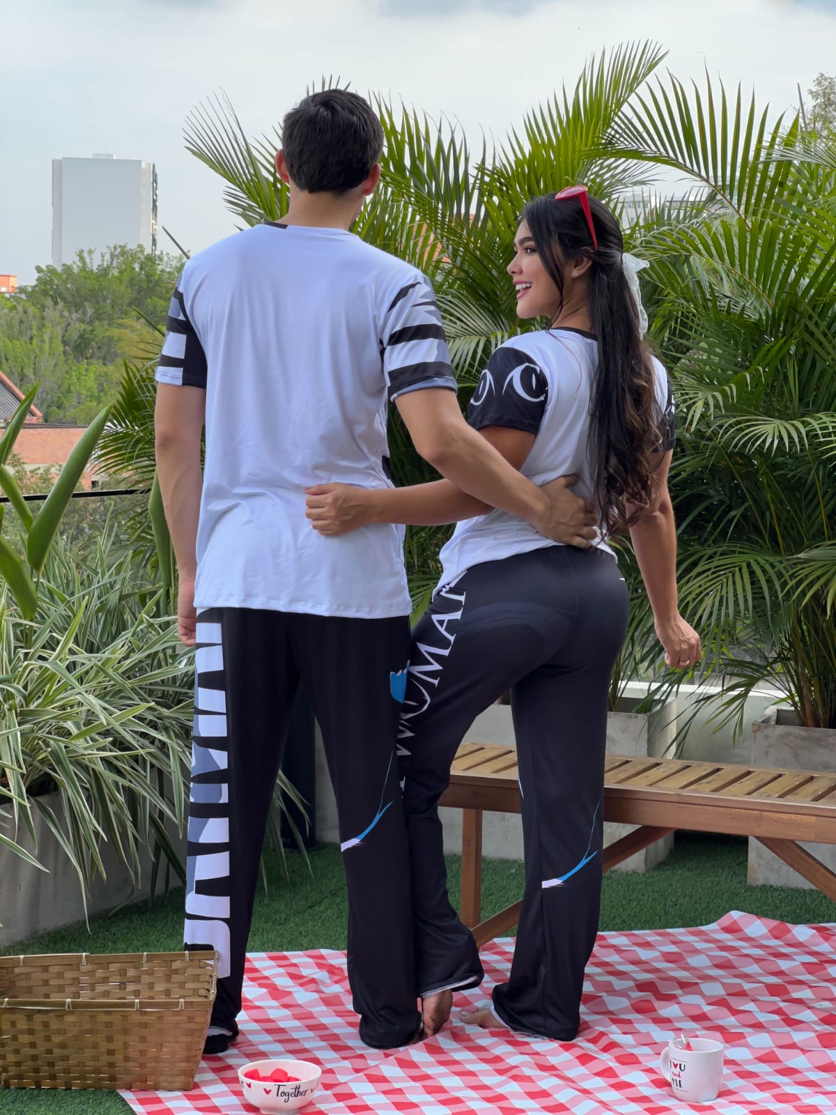 Pijama Pareja Cat Woman